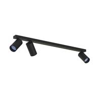 MONO III NOIR PLAFONNIER SPOT NT 3X GU10/ 10W IP20 7842