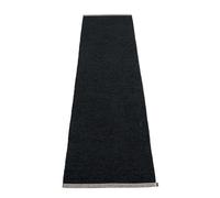 Mono Plastique Tapis 60x250 Pappelina Noir - 7340020458096