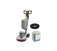 Monobrosse KÄRCHER BDS 43/150 C Classic - Pack complet prêt à l'emploi pour nettoyage intensif des sols durs avec réservoir, brosse dure et RM 752