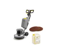 Monobrosse KÄRCHER BDS 43/DUO C - Pack complet prêt à l'emploi pour le décapage des sols durs avec réservoir, pad SPP et RM 754