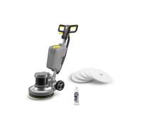 Monobrosse KÄRCHER BDS 43/DUO C - Pack complet prêt à l'emploi pour le nettoyage délicat et la finition brillante des sols avec réservoir, pad blanc et RM 770