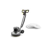 Monobrosse KÄRCHER BDS 43/DUO C + Pad très souple blanc 432 mm nettoyage délicat et finition brillante
