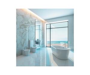 Monocolonne sur pied bain douche Chrome TRIVERDE - CRISTINA ONDYNA - TV18951