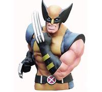 Tirelire Marvel Wolverine 3D Officielle en PVC - Figurine de Collection Antichoc pour Décoration de Bureau et Maison