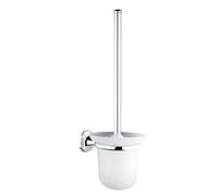 Nimco Monolit - Brosse WC murale avec support, verre mat/chrome MO 4094C-26