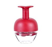 Monozoz Outil dénoyauteur de cerises - Dénoyauteur de cerises avec 4 trous - Dénoyauteur de confiture - Pour fruits, prunes, pâtisseries, camping, pique-nique en plein air