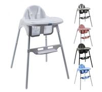 Chaise haute bébé - blanc