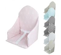 Monsieur Bébé - Coussin d'assise universel Miam avec harnais pour chaise haute bébé - 7 coloris