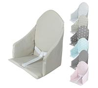 Monsieur Bébé - Coussin d'assise universel Miam avec harnais pour chaise haute bébé - 7 coloris