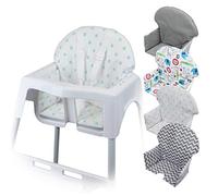 Monsieur Bébé - Housse d'assise pour chaise haute enfant gamme Délice - 5 coloris
