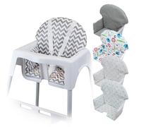 Monsieur Bébé - Housse d'assise pour chaise haute enfant gamme Délice - 5 coloris