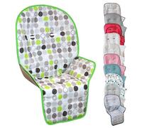 Housse d'assise pour chaise haute bébé enfant gamme Ptit - Olive - Monsieur Bébé
