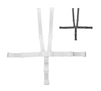 Monsieur Bébé - Lot de 2 harnais de sécurité 5 points pour chaise haute enfant Délice Monsieur Bébé - Plusieurs coloris disponibles