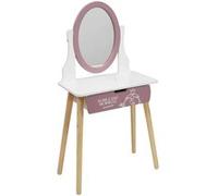 Monsieur Madame - Coiffeuse pour enfants Monsieur Madame 55 x 30 x 97 cm Rose G