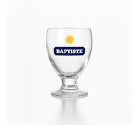 Monsieur TSHIRT Verre à Pastis Personnalisable avec Motif Soleil Anisé, ricard, apéro, Verre à Pastis Personnalisé - Cadeau Papa Original - Idée Cadeau Homme Fête des Pères