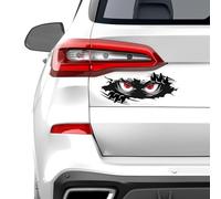 Monster Autocollant Voiture, 2 Pcs Drôle Autocollant Motonouveauté 3d Autocollants et Autocollants Autocollants Imperméables pour Voiture Moto Caravane