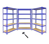Monster Racking 3 étagères T-Rax Étagères haute performance Étagères pour charges lourdes Étagères de stockage Étagères de garage Étagères en acier Étagères industrielles Étagères d'atelier Étagères à
