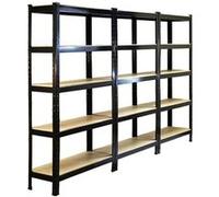 Monster Racking 3 étagères T-Rax Étagères haute performance Étagères pour charges lourdes Étagères de stockage Étagères de garage Étagères en acier Étagères industrielles Étagères d'atelier Étagères à