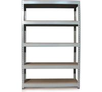 Monster Racking 3 x Q-Rax : rayonnage de stockage, rayonnage haute performance, rayonnage pour charges lourdes, rayonnage de garage, rayonnage en acier, rayonnage industriel, rayonnage d'atelier, rayo