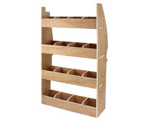 Monster Racking Meuble de Rangement en Contreplaqué pour Peugeot Partner II SWB