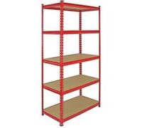 Monster Racking Z-Rax : étagère de garage, étagère d'atelier, étagère à emboîter, étagère de stockage, étagère industrielle, étagère en acier, étagère métallique, 100 % sans vis, 90 cm x 45 cm x 183 c