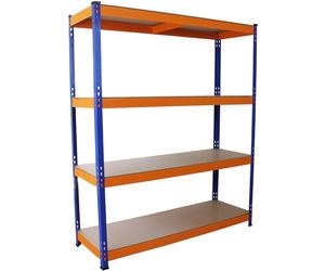 Monster Racking S-Rax Étagère de stockage 150cm L x 50cm L - Bleu / Orange