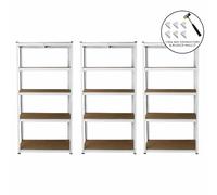 MonsterShop Étagère E-Rax – 3 niveaux – Blanche
