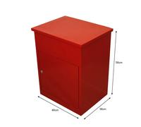 Monstershop Boîte à Parcels pour Colis - Rouge