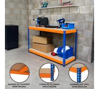 Monstershop Établi à 2 Niveaux S-Rax