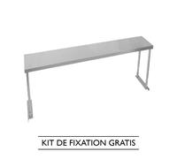 Monstershop étagère basse cuisine - Argent