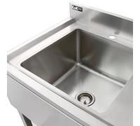 Monstershop Évier de Laboratoire Inox