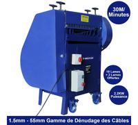 MonsterShop Dénudeur de câbles électrique T-Mech 2,2 kW 55 mm