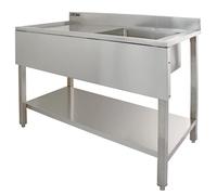 Monstershop Meuble évier bas cuisine - Argent