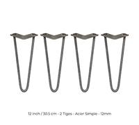 Monstershop Pieds de table épingle à cheveux