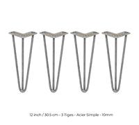 Monstershop pieds de table épingle, lot de 4