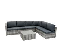 Monstershop Salon de jardin - Gris