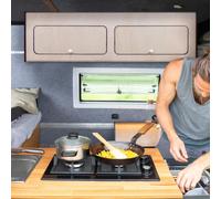Monstershop Vaisselier de rangement - Marron