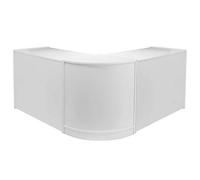 MonsterShop Zodiac A1200 CM60 - Comptoir de vente ou d’accueil blanc brillant
