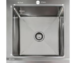 Monstertop Évier de laboratoire - Inox