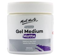 Mont Marte Medium Acrylique Mat - 250ml - Gel Medium pour une Finition Mate