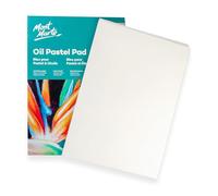 Mont Marte Papier Pastel A4 - Premium Papier Pastel Sec - 20 Feuilles - 200g/m² - Idéal pour les Pastels Doux et les Pastels à l'Huile