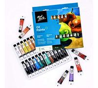 MONT MARTE Peinture à l'Huile - 24 pièces en Tubes de 12 ml - Idéal pour la Peinture à l'Huile - Couleurs brillantes avec une grande Opacité