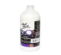 MONT MARTE Pouring Medium - 1 litre - Idéal pour la Peinture Acrylique à Pouring - Parfait pour les Peintures Acryliques et la Technique de Pouring - Pour Brillance, Profondeur de Couleur et un Éclat
