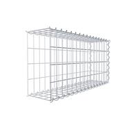 MONTAGE-panier gabion typ2 80 x 40 x 20 cm, largeur de maille 5 x 10 neu cm