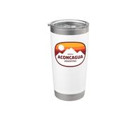 Montagnes de l'Aconcagua Argentine Gobelet isotherme en acier inoxydable double paroi