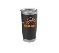 Montagnes de l'Aconcagua Gobelet isotherme en acier inoxydable double paroi