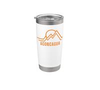 Montagnes de l'Aconcagua Gobelet isotherme en acier inoxydable double paroi