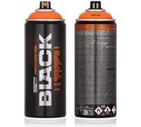 MONTANA BLACK - Peinture en spray - peinture à base de solvant - gouttes - opaque - mat - 400 ml