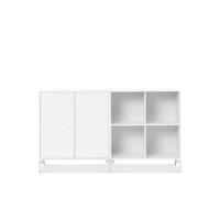 Montana Buffet Pair new white 101. pieds blancs laqués
