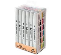 Montana Colors MTN 94 Graphic Marker 24 Sólidos + Gris